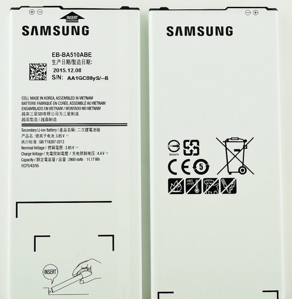 باتری اصلی (SAMSUNG Galaxy A510 A5 (2016-خرید باتری سامسونگ گلکسی آ 510